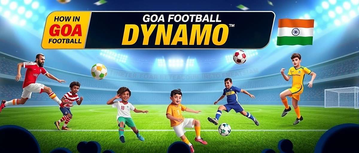 Goa Football Dynamo multiplayer mode showing players from different Indian states competing